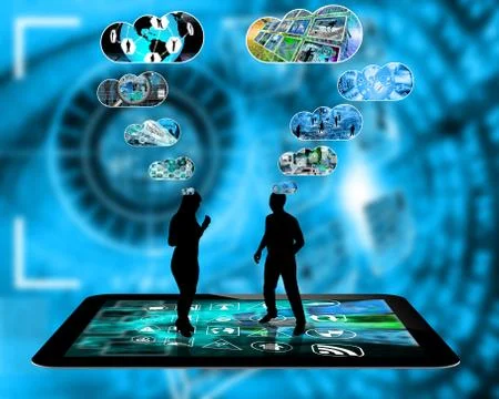 Tablet Stock Illustration