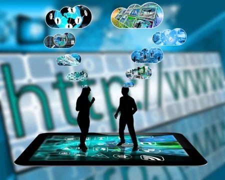 Tablet Illustrazione stock