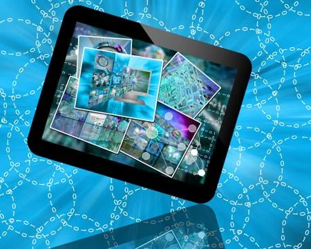Tablet Stock Illustration