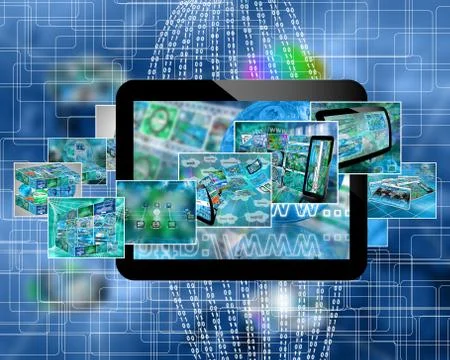 Tablet Stock Illustration