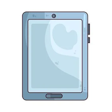 Tablet illustration Illustrazione stock