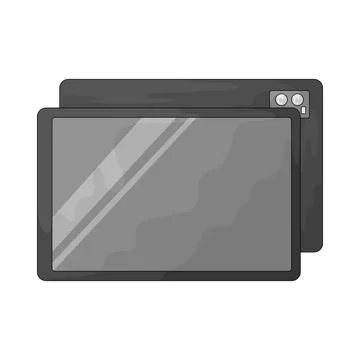 Tablet illustration 스톡 일러스트