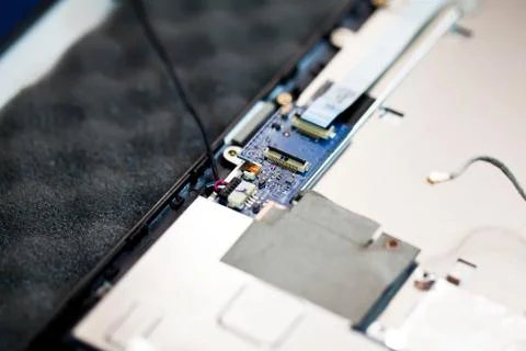 Tablet inside closeup Stock Photos