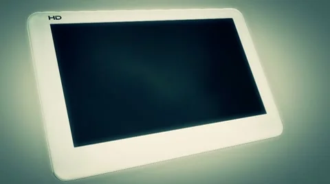 Tablet intro animation Stock Footage 10765742