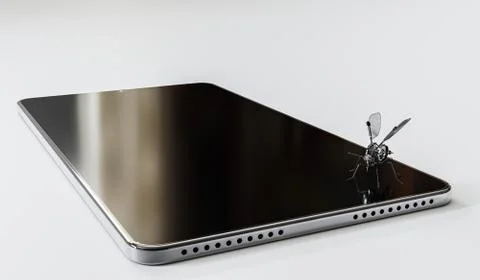 Tablet isolated on white Stock Illustration