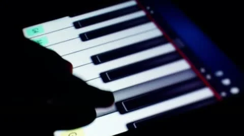 Tablet keyboard 11 Stock Footage 10749412