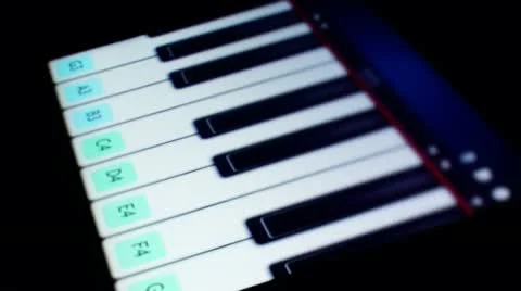 Tablet keyboard 12 스톡 동영상 10749414