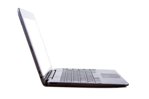 Tablet laptop with blank screen Stock Photos