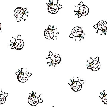 Tablet medical vector seamless pattern 스톡 일러스트