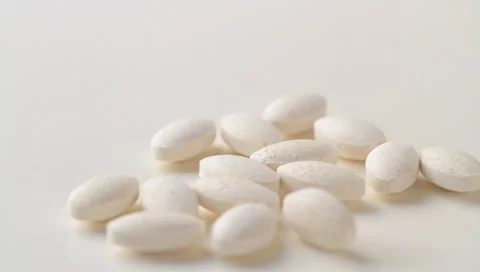 Tablet of medicine Stock Footage 8908678