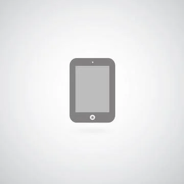 Tablet mobile symbol Stock Illustration
