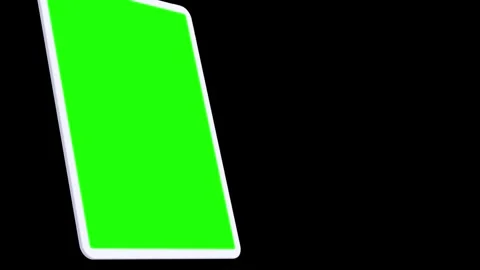 Tablet Mockup Series Green Screen and 3D Rendering Stock Footage 296043790