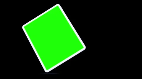 Tablet Mockup Series Green Screen and 3D Rendering Stock Footage 296043815