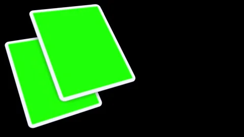 Tablet Mockup Series Green Screen and 3D Rendering Stock Footage 296043816