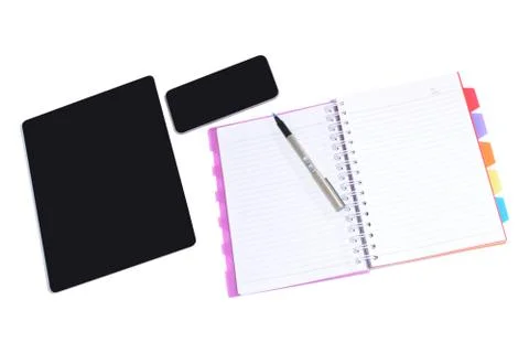 Tablet &amp; Notepad Stock Photos