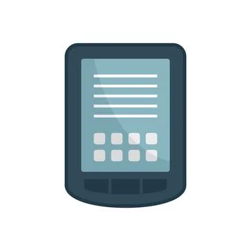 Tablet operating system icon flat isolated Stock Illustration