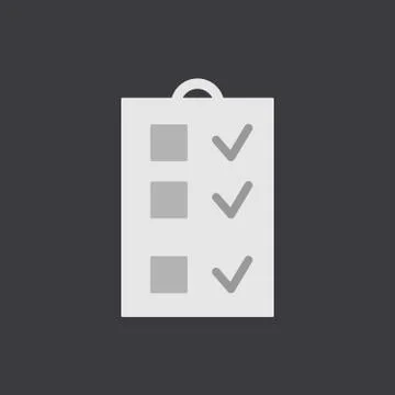 Tablet with outcome evaluations. vector. Stock Illustration