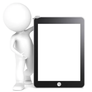 Tablet Pad. Stock Illustration