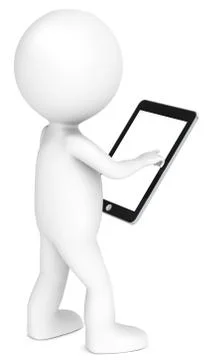 Tablet Pad. Stock Illustration