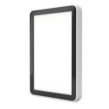 Tablet pc computer with blank screen. Stock Illustration