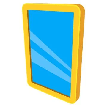 Tablet pc computer with blank screen. Stock Illustration