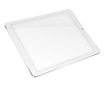 Tablet pc computer isolated on white background. Stock Photos