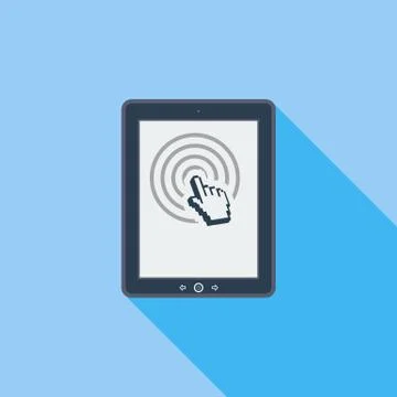 Tablet PC icon Stock Illustration