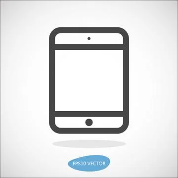 Tablet PC Icon Stock Illustration