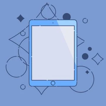 Tablet PC icon Stock Illustration