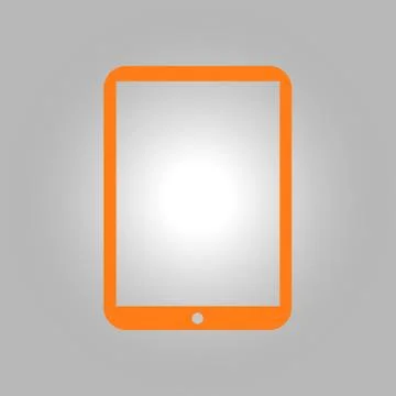 Tablet PC icon. Stock Illustration