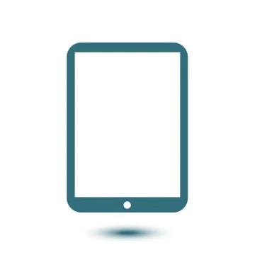 Tablet PC icon. Stock Illustration