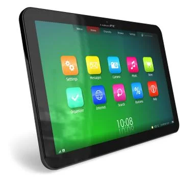 Tablet PC Illustrazione stock