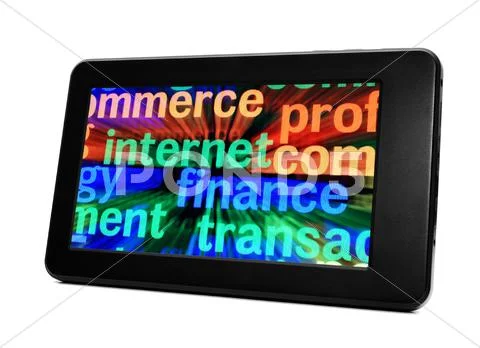 Tablet pc Stock Illustration