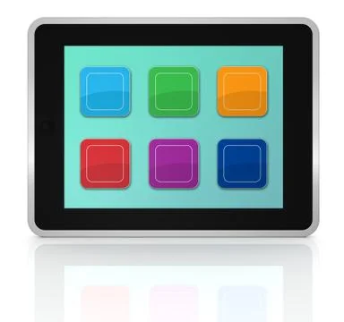 Tablet pc Stock Illustration