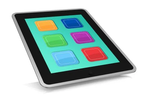 Tablet pc Stock Illustration