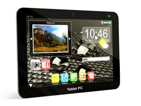 Tablet PC Stock Illustration