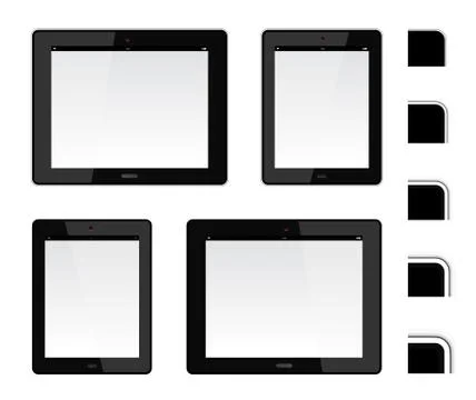 Tablet pc Stock Illustration