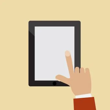 Tablet pc Stock Illustration