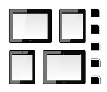 Tablet pc Illustrazione stock