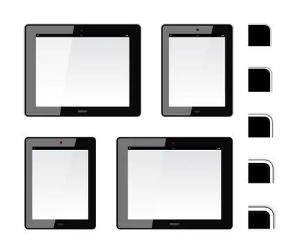 Tablet pc 스톡 일러스트