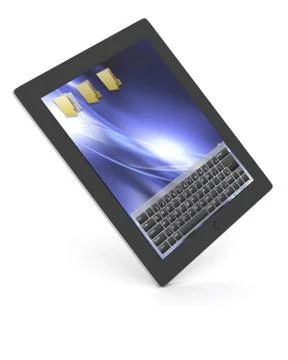 Tablet PC Stock Illustration