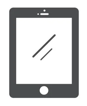 Tablet pc illustration Ilustración de archivo