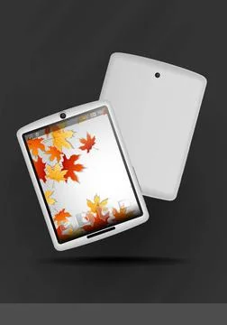 Tablet Pc Mobile Phone. Tablet Pc Mobile Phone. Vector Illustration. Eps 1... Stock Photos