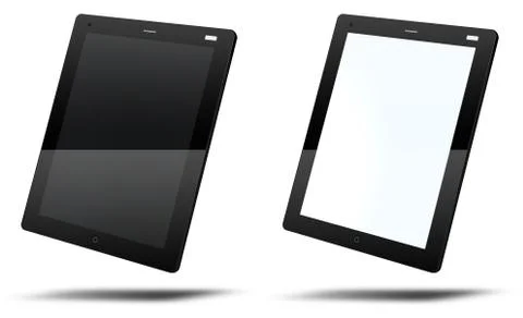 Tablet pc template Stock Illustration