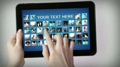 TABLET PHOTO SHOW Stock After Effects