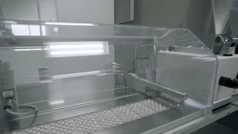 Tablet Pill Production Stock Footage 200267712