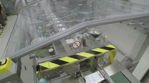 Tablet Pill Production Stock Footage 200583226