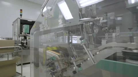 Tablet Pill Production Stock Footage 201560924