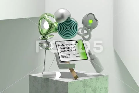 Tablet Presentation Display Mockup PSD Template