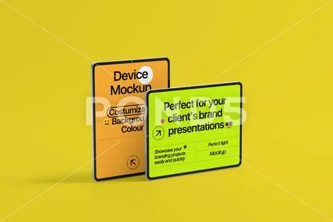 Tablet Presentation Mockup Template PSD Template
